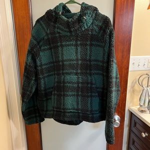 PINK Sherpa Sweatshirt